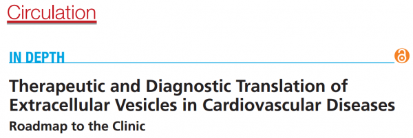 Circulation：细胞外囊泡在心血管疾病中的治疗和诊断转化